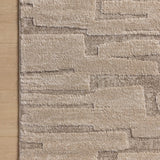 Amber Lewis x Loloi Monty Taupe / Beige Rug RUGS - synthetic Loloi