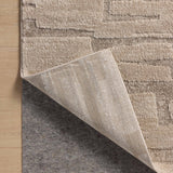 Amber Lewis x Loloi Monty Taupe / Beige Rug RUGS - synthetic Loloi