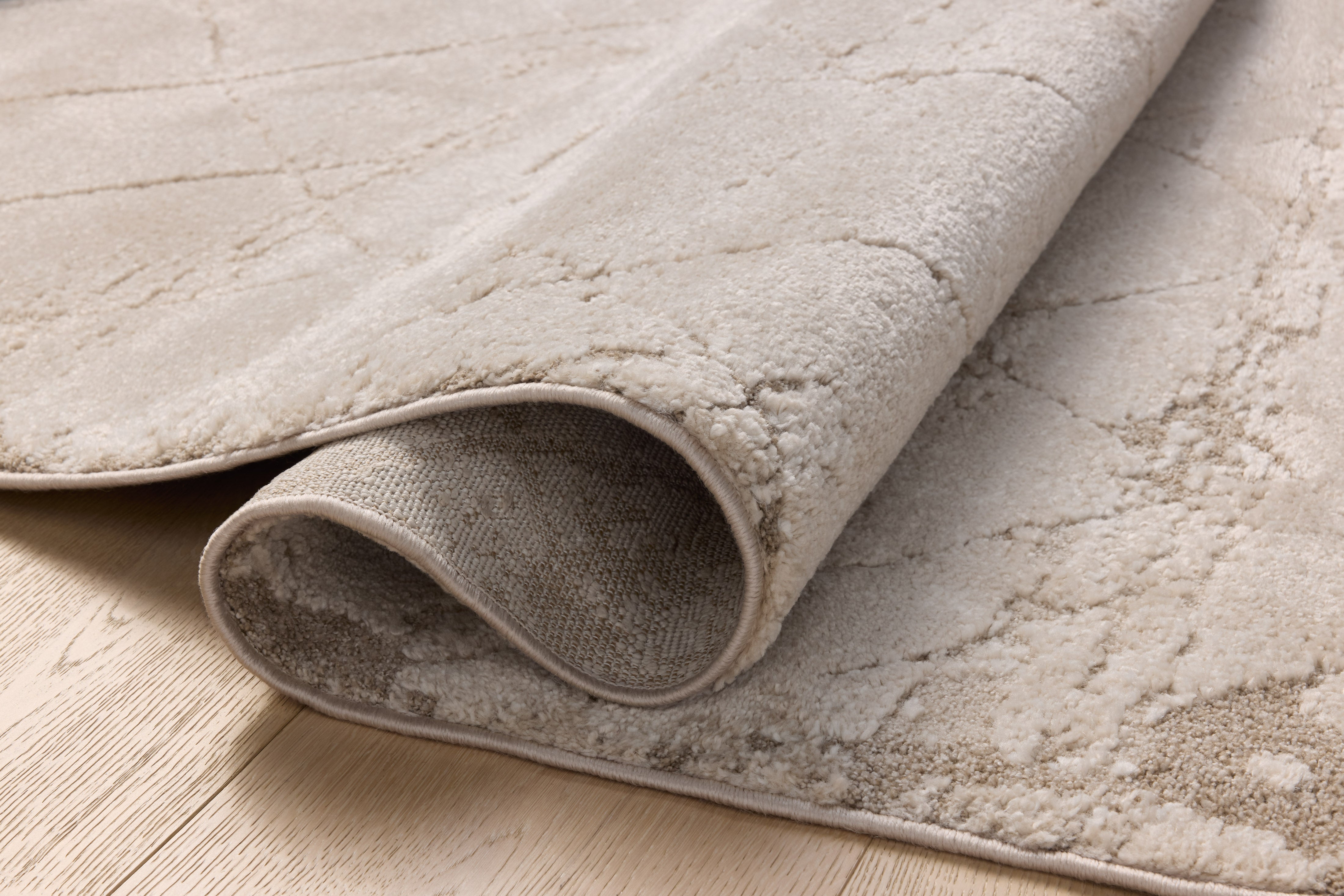 Amber Lewis x Loloi Monty Beige / Natural Rug RUGS - synthetic Loloi