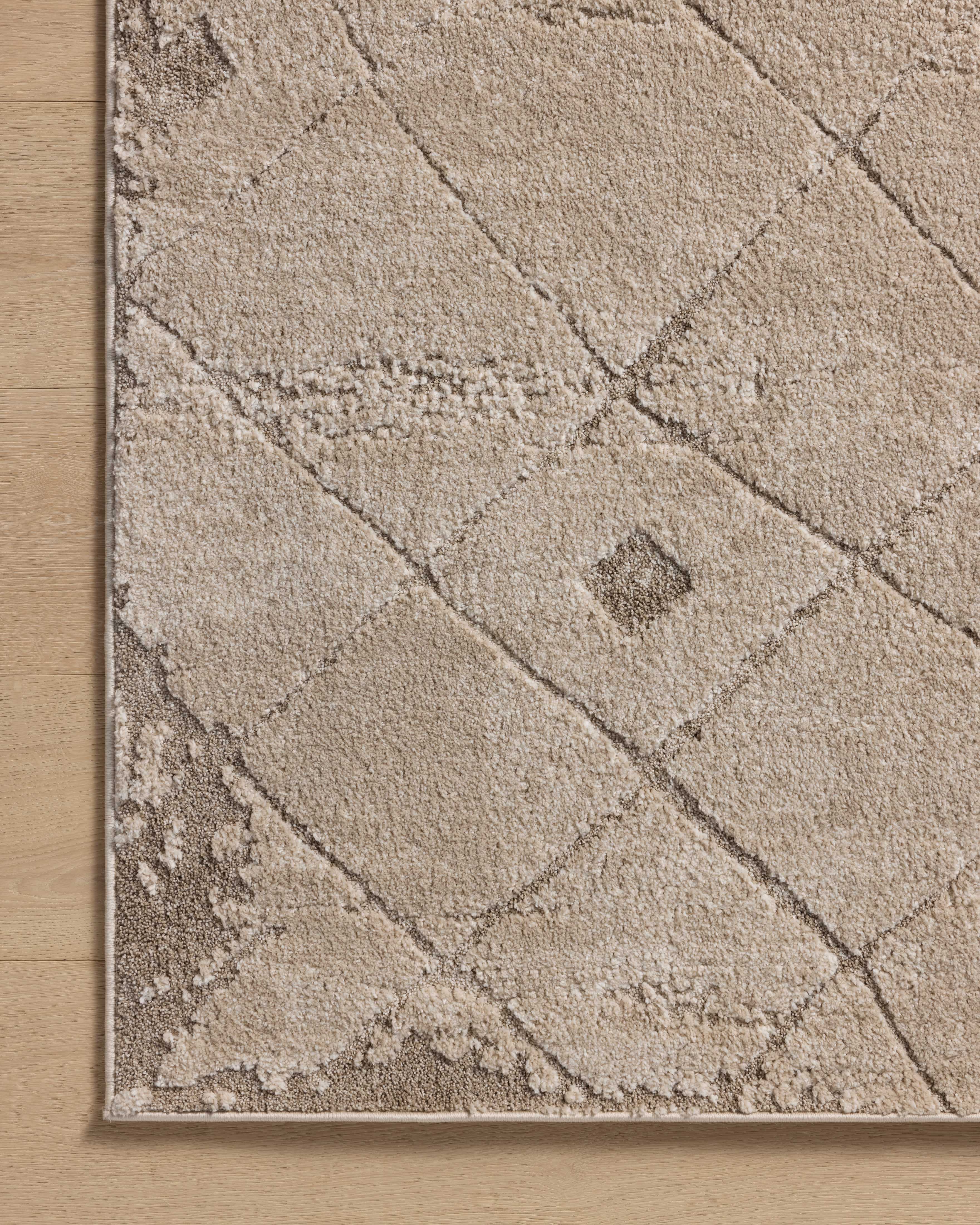 Amber Lewis x Loloi Monty Beige / Natural Rug RUGS - synthetic Loloi