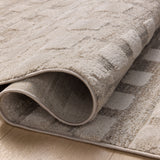 Amber Lewis x Loloi Monty Pebble / Beige Rug RUGS - synthetic Loloi