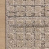 Amber Lewis x Loloi Monty Pebble / Beige Rug RUGS - synthetic Loloi