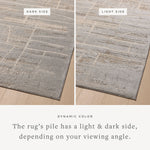Amber Lewis x Loloi Monty Natural / Mist RUGS - patterned Loloi