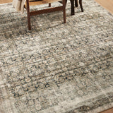 Amber Lewis x Loloi Navy / Sand Rug RUGS - synthetic Loloi