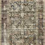 Amber Lewis x Loloi Navy / Sand Rug RUGS - synthetic Loloi