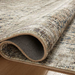 Amber Lewis x Loloi Navy / Sand Rug RUGS - synthetic Loloi