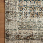 Amber Lewis x Loloi Navy / Sand Rug RUGS - synthetic Loloi