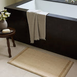 Chris Loves Julia x Loloi Marvin Wheat / Ivory Bath Mat - Rug & Weave