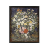 "Wildflower Vase" Framed Art Print - Rug & Weave