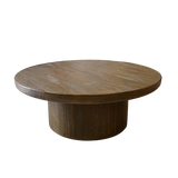 FLOOR MODEL - Milo Reclaimed Round Wood Coffee Table FURNITURE - floor model Hauer Market