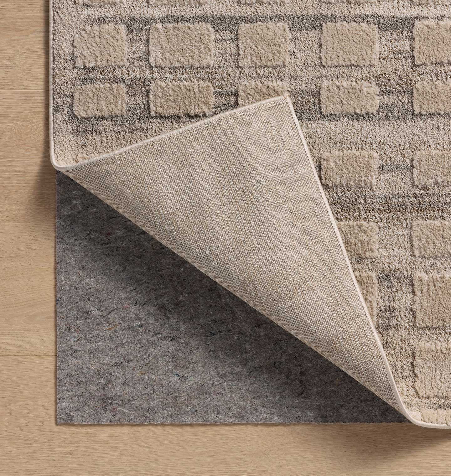 OVERSTOCK RUG - Amber Lewis x Loloi Monty Pebble / Beige - 7'10" x 10' IN STORE - Sale Rugs Loloi