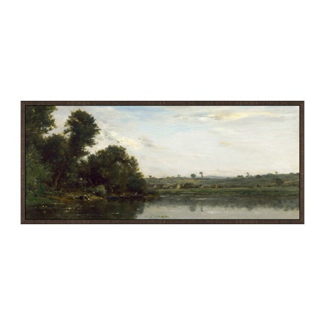 At the Oise River ARTWORK - framed art Northwood Collection