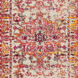 Loloi Nadia Ivory / Pink Rug Loloi