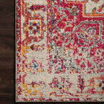 Loloi Nadia Ivory / Pink Rug Loloi
