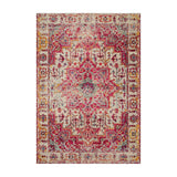 Loloi Nadia Ivory / Pink Rug