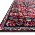 Loloi Nadia Midnight / Pink Rug Loloi