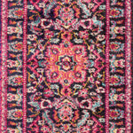 Loloi Nadia Midnight / Pink Rug Loloi