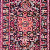 Loloi Nadia Midnight / Pink Rug Loloi