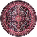 Loloi Nadia Midnight / Pink Rug Loloi