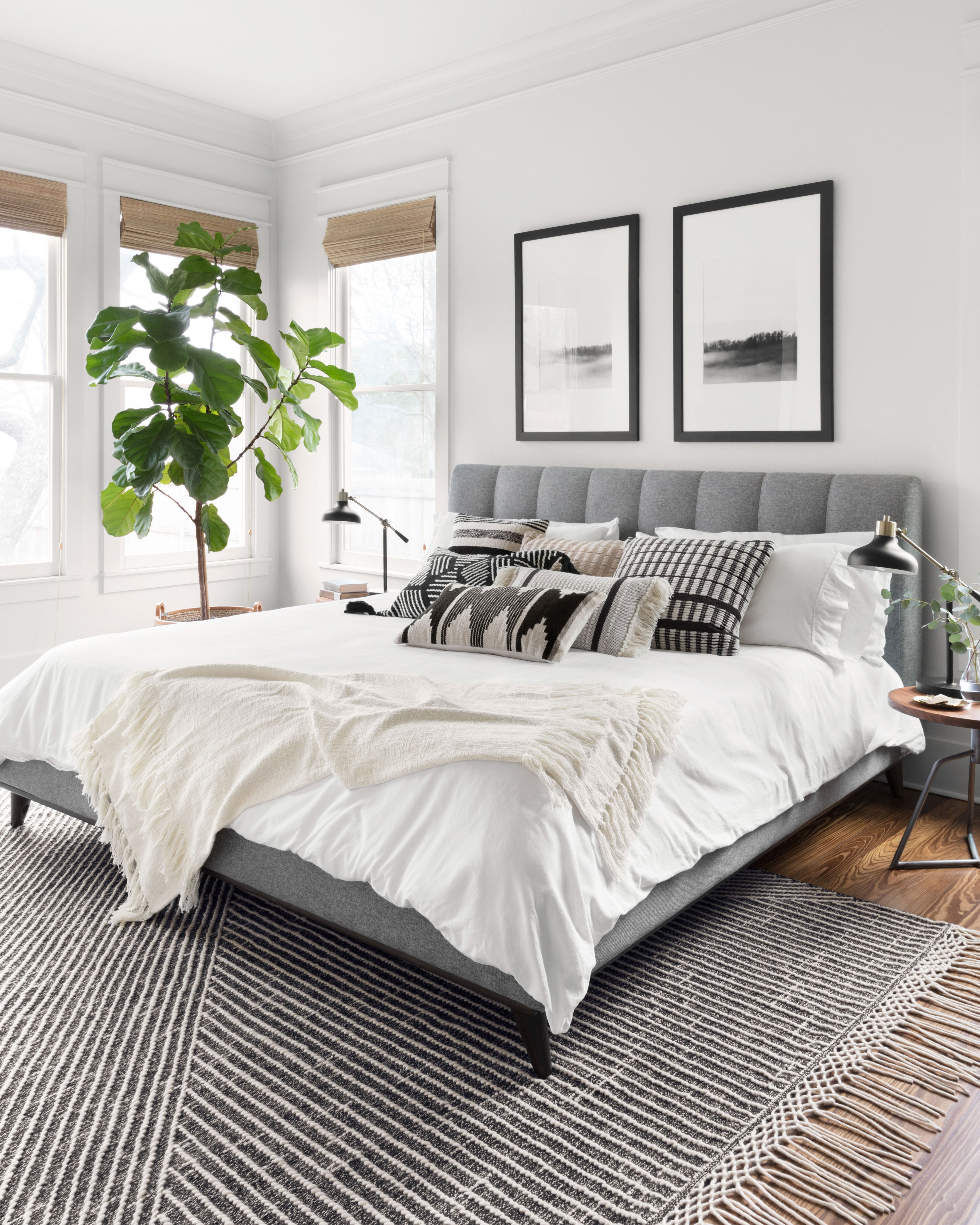 Magnolia Home By Joanna Gaines x Loloi Newton Charcoal / Ivory Rug RUGS - wool Loloi