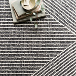 Magnolia Home By Joanna Gaines x Loloi Newton Charcoal / Ivory Rug RUGS - wool Loloi
