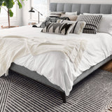 Loloi Newton Charcoal / Ivory Rug patterned rugs Loloi
