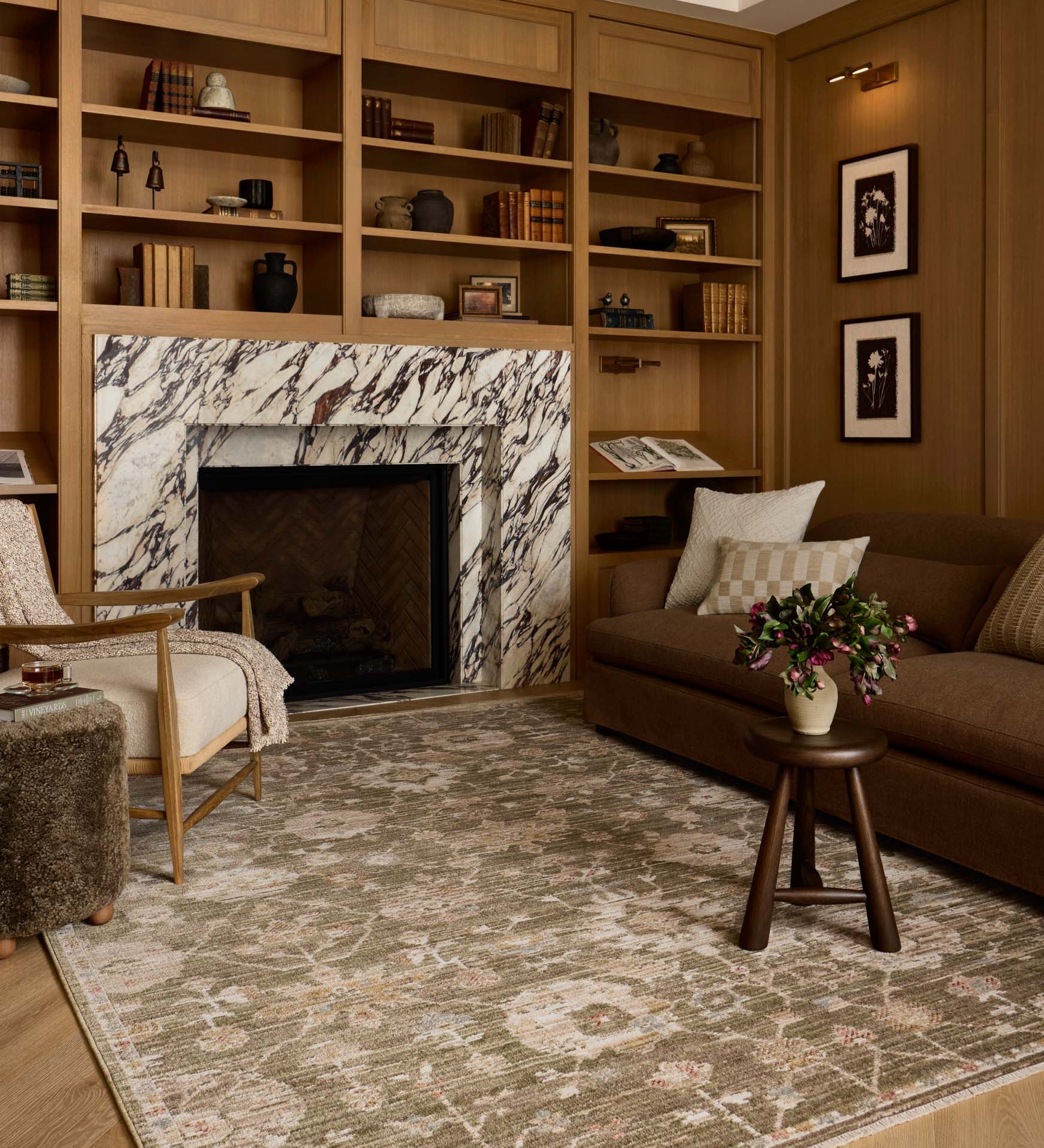 Amber Lewis x Loloi Nella Olive / Multi Rug – 2