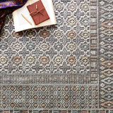 Loloi Nola Charcoal / Multi Rug RUGS - wool Loloi