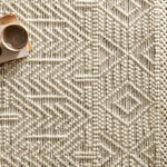 Loloi Noelle Ivory / Black Rug RUGS - wool Loloi