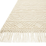 Loloi Noelle Ivory Rug RUGS - wool Loloi