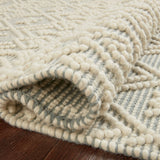 Loloi Noelle Ivory / Blue Rug RUGS - wool Loloi