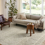 Loloi Noelle Ivory / Grey Rug RUGS - wool Loloi