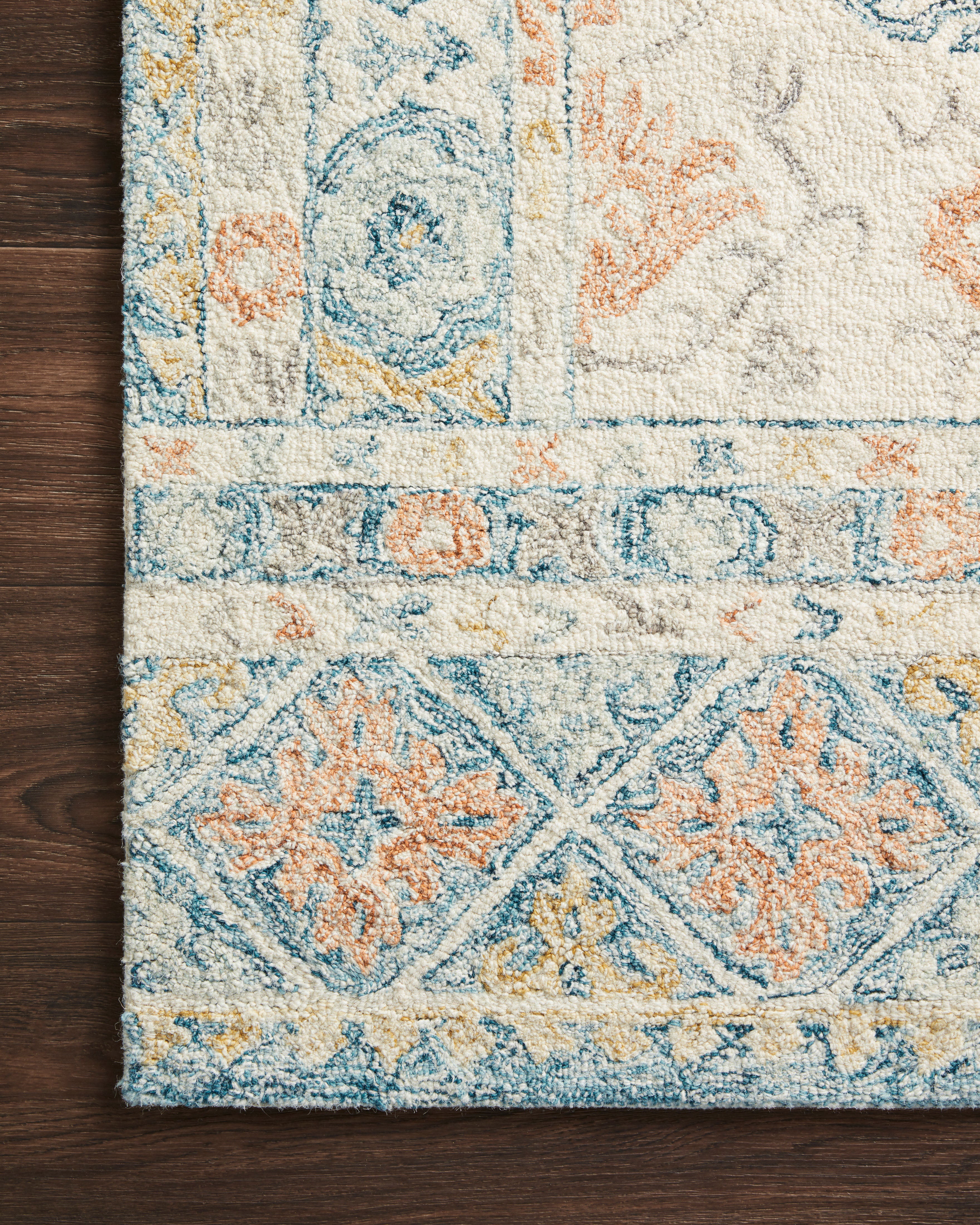 Loloi Norabel Ivory / Multi Rug RUGS - wool Loloi