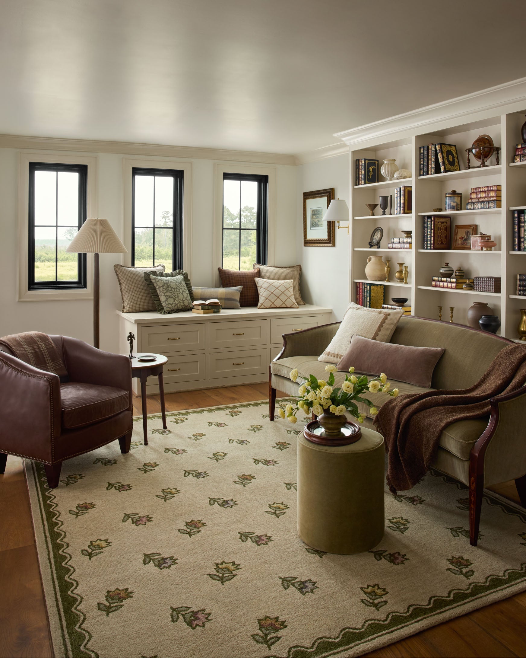 Chris Loves Julia x Loloi Norah Cream / Multi Rug - Rug & Weave