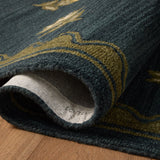 Chris Loves Julia x Loloi Norah Midnight / Olive Rug - Rug & Weave