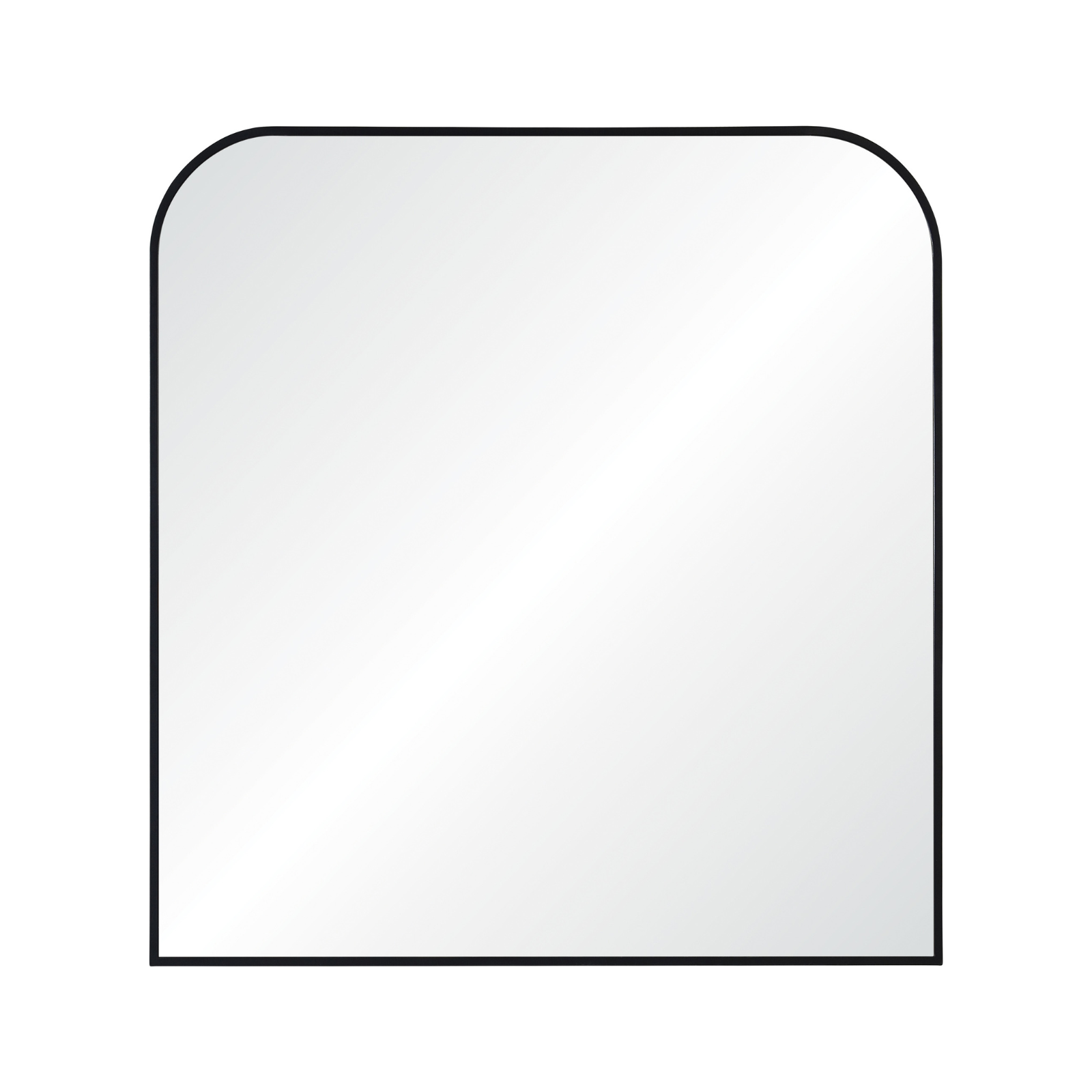 Nadia Wall Mirror 100 - a - wall mirror Renwil Black
