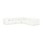 Gus* Nest Modular 5-PC Corner Sectional FURNITURE - sofa Gus Morris Bone