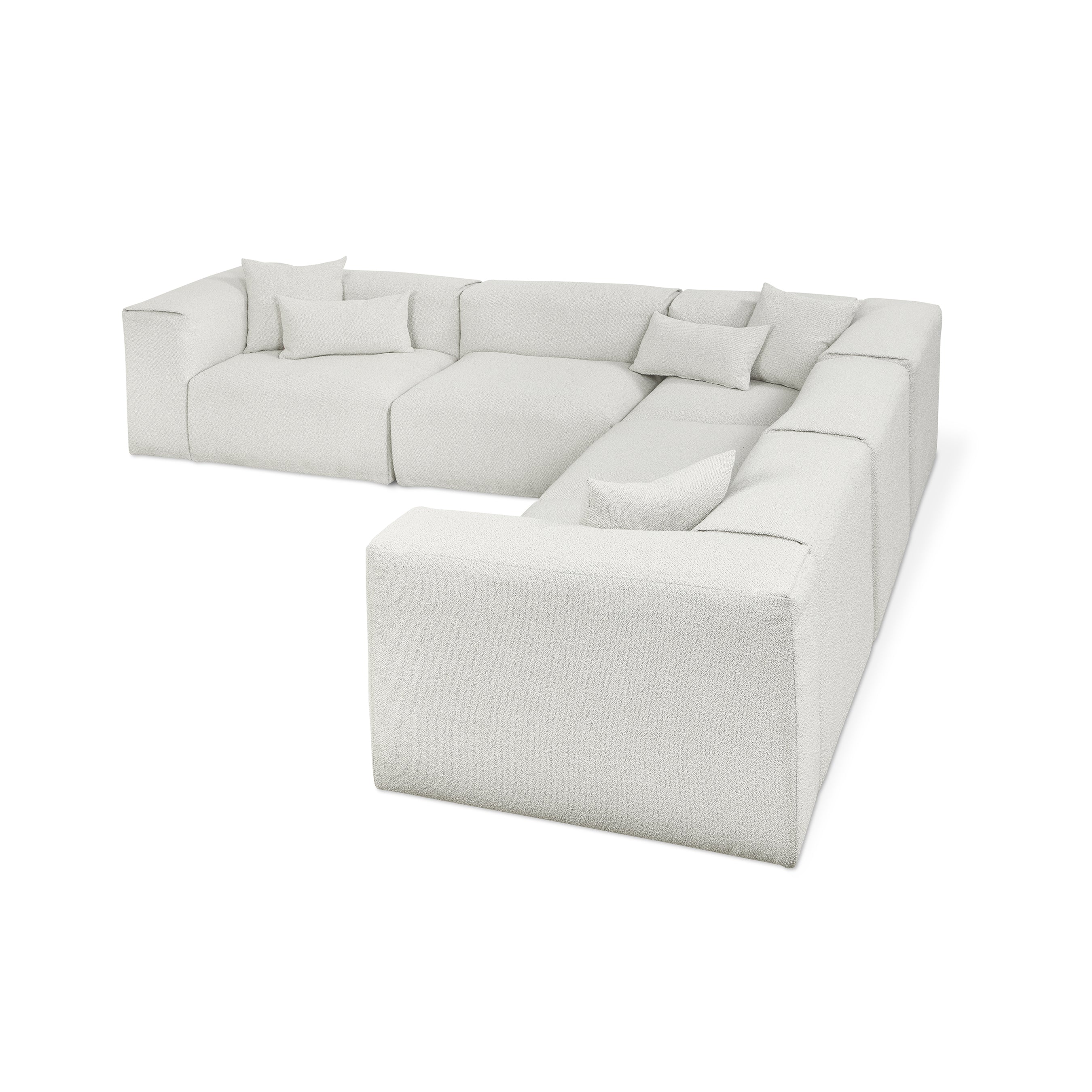 Gus* Nest Modular 5-PC Corner Sectional FURNITURE - sofa Gus