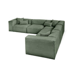 Gus* Nest Modular 5-PC Corner Sectional FURNITURE - sofa Gus