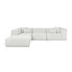 Gus* Nest Modular 5-PC Sectional FURNITURE - sofa Gus Morris Fog