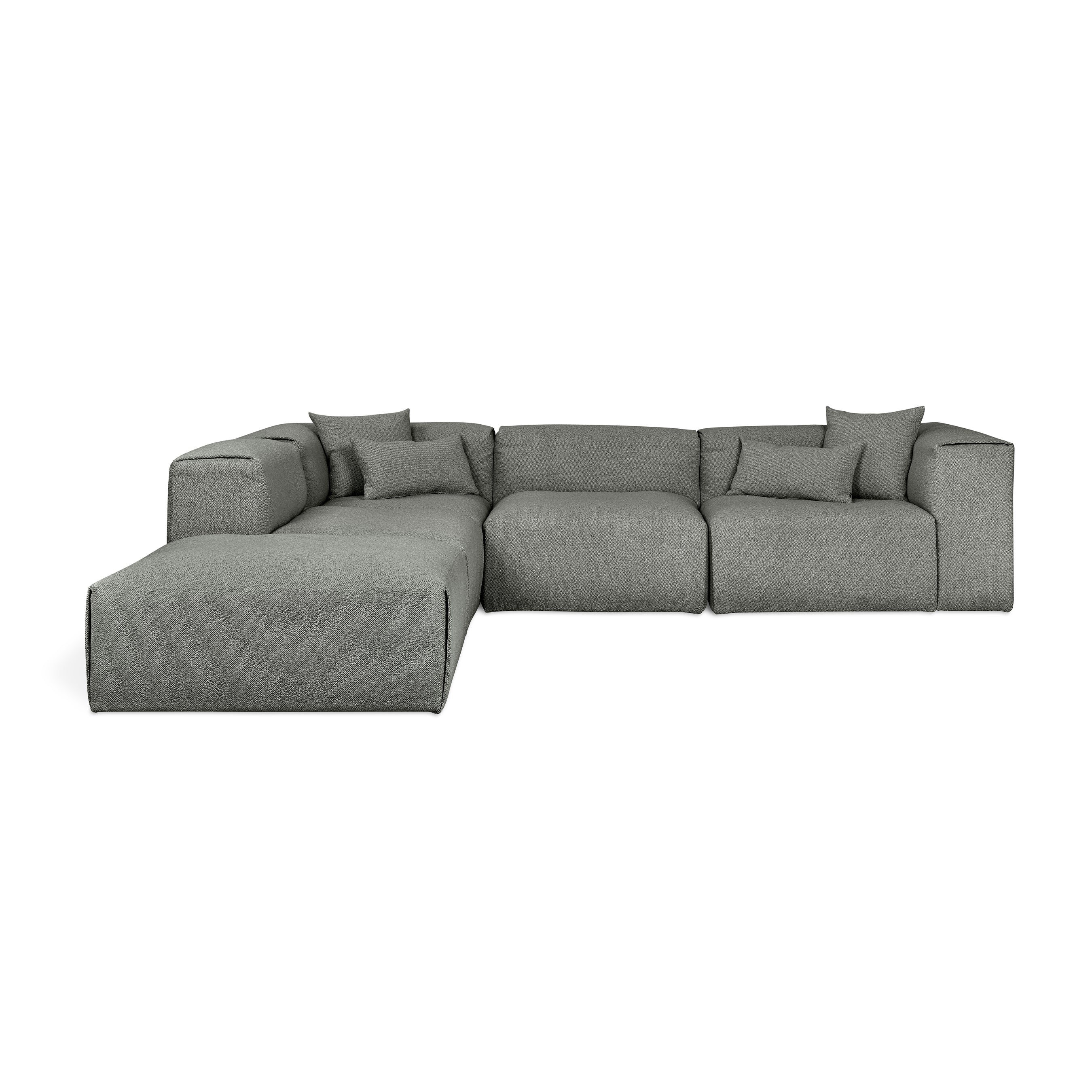 Gus* Nest Modular 5-PC Sectional FURNITURE - sofa Gus Morris Scoria