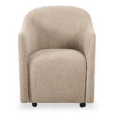Drava Rolling Dining Chair FURNITURE - dining chair Moe's Furniture