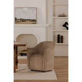 Drava Rolling Dining Chair FURNITURE - dining chair Moe's Furniture