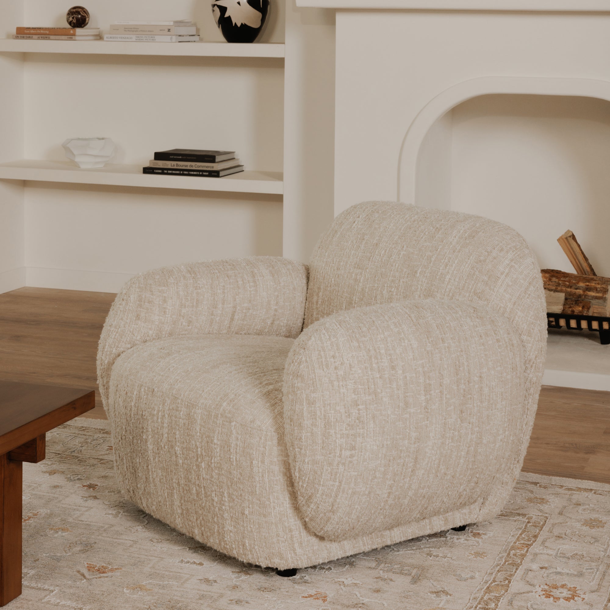 Hazel Lounge Chair FURNITURE - lounge chair Moe's Furniture