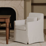 Laila Slipcover Dining Chair FURNITURE - dining chair Moe's Furniture