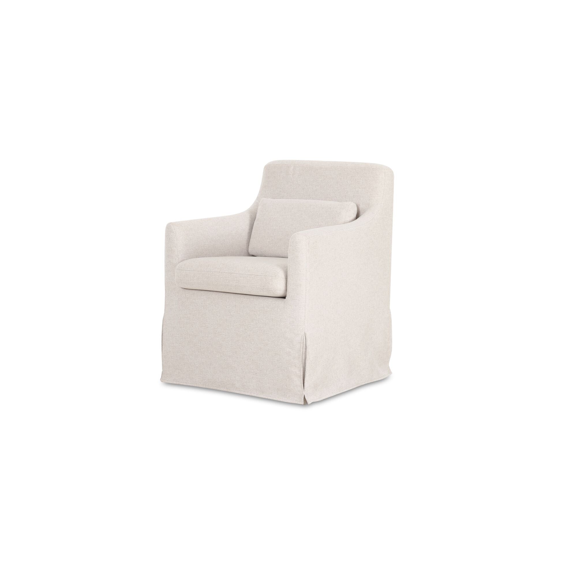 Laila Slipcover Dining Chair FURNITURE - dining chair Moe's Furniture