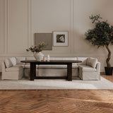 Fable Slipcover Dining Slipper Chair FURNITURE - slipper chair Moe's Furniture