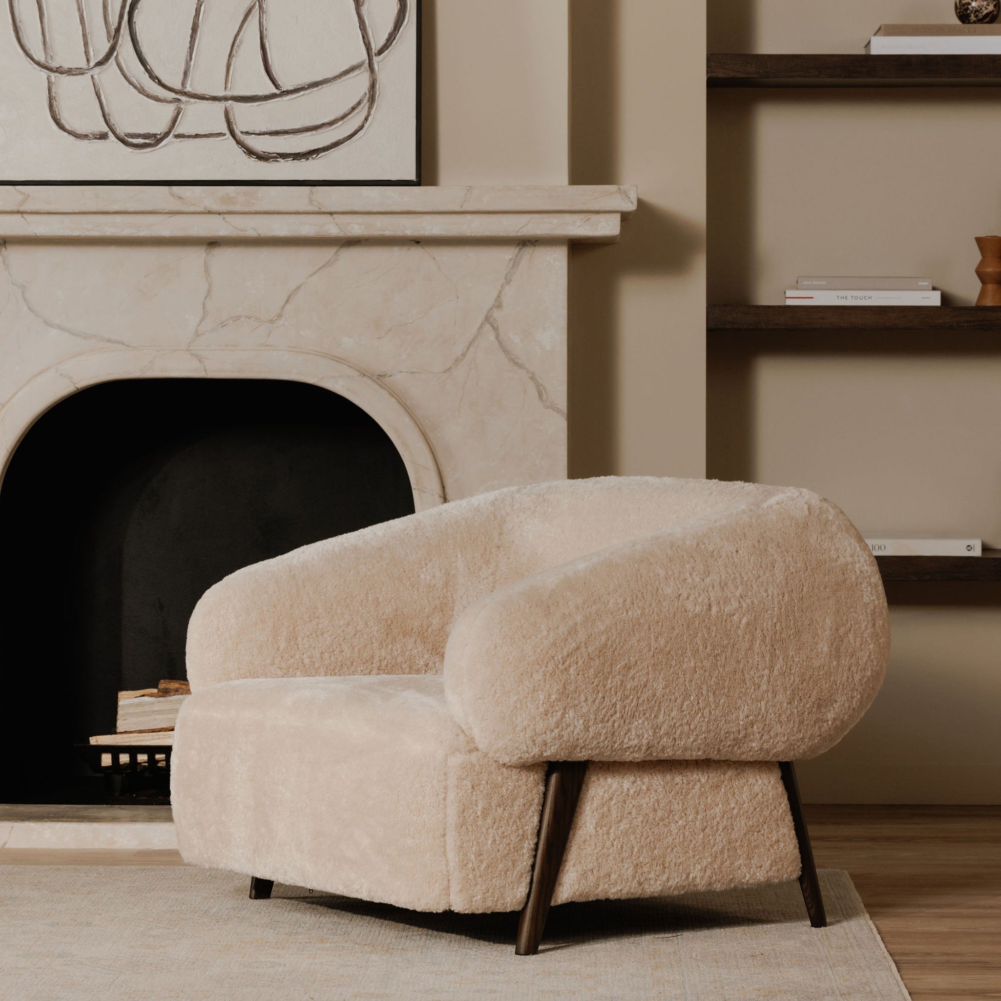 Devlin Lounge Chair FURNITURE - lounge chair Moe's Furniture