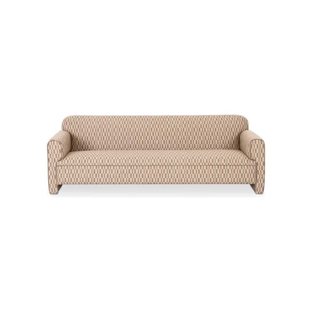 Leon 90" Sofa FURNITURE - sofas Moe's Furniture Taupe