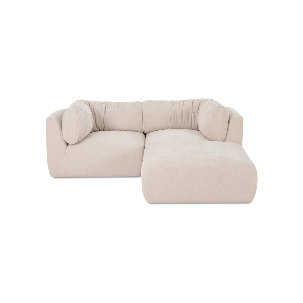 Mateena Nook Modular Sectional FURNITURE - sectionals Moe's Furniture Oatmeal